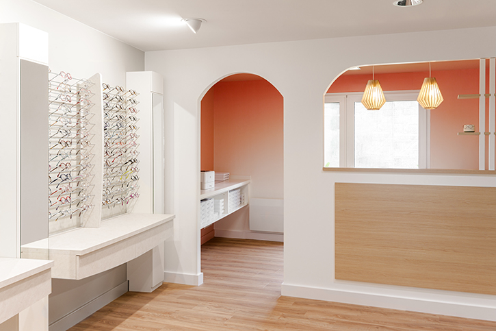 Design intérieur opticien